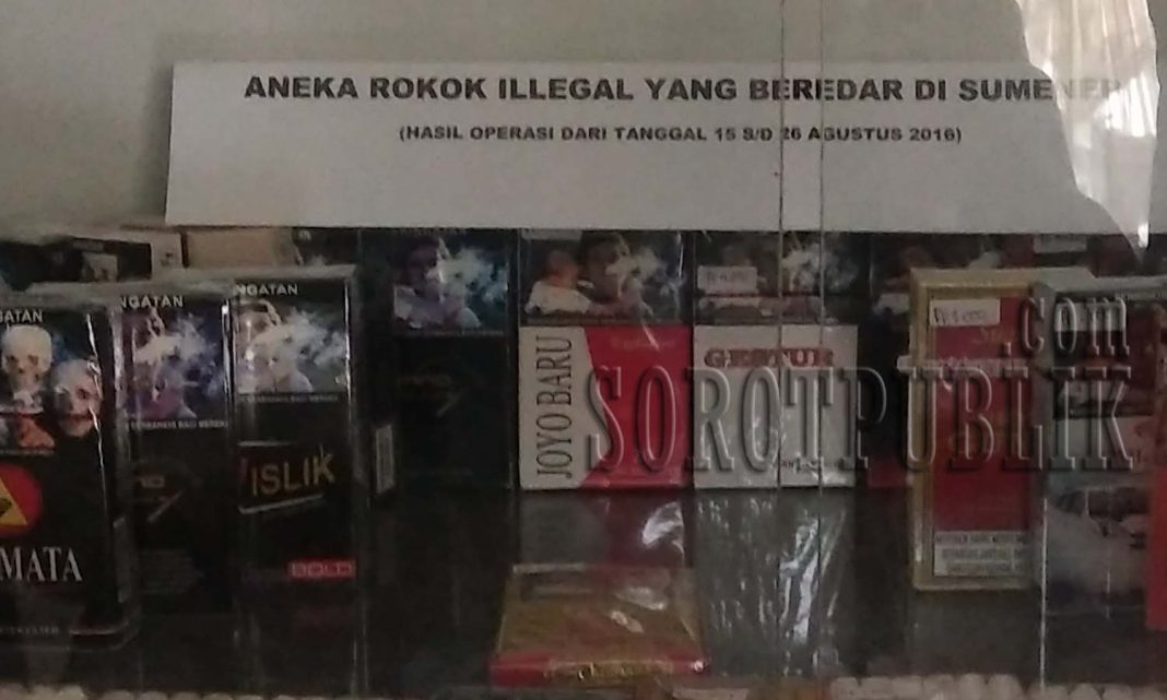 Puluhan Produk Rokok Tanpa Cukai Marak Beredar Di Sumenep