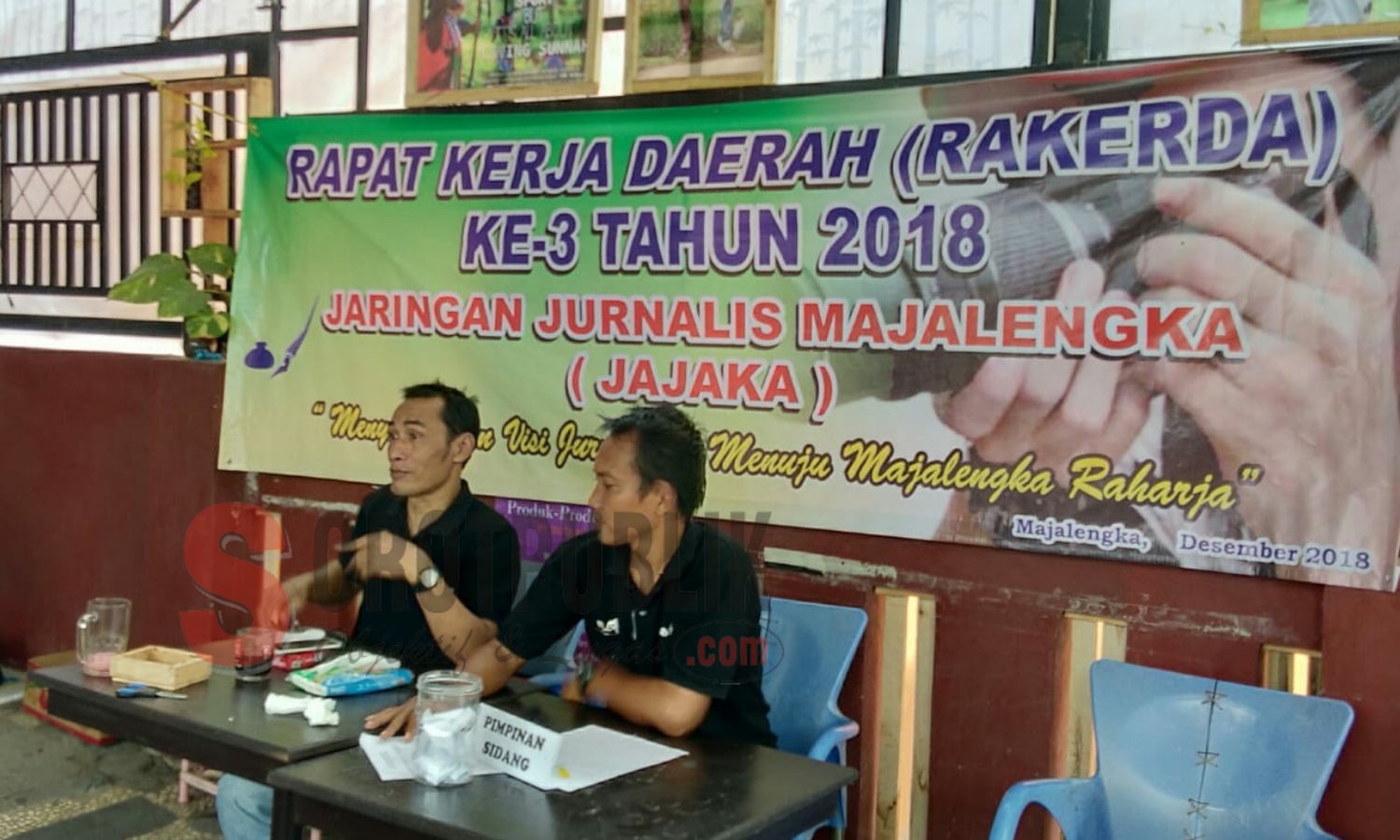 Rakerda Ke-3 Jaringan Jurnalis Majalengka (Jajaka) Tahun 2018. (Foto: Sigit/SorotPublik)