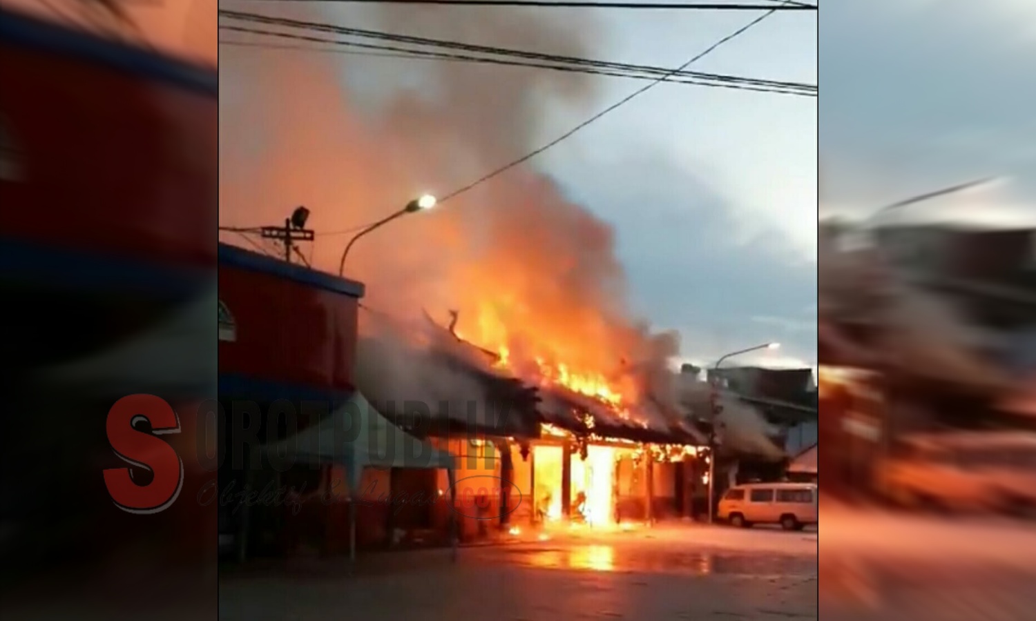 Rumah Abu Klenteng Tay Kak Sie di Kota Semarang terbakar pada Kamis (21/03/2019) pagi sekitar pukul 05.30 WIB. (Foto: Alim/SorotPublik)