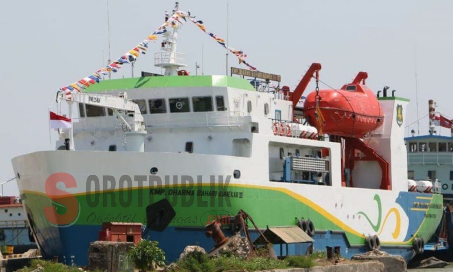 Kapal Motor Penumpang (KMP) Dharma Bahari Sumekar (DBS) III. (Foto: Ist/SorotPublik)