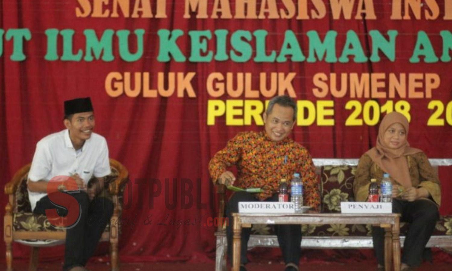 Sosialisasi HIV/AIDS oleh RSUD dr. H. Moh. Anwar Sumenep di INSTIKA Guluk-Guluk. (Foto: Heri/SorotPublik)