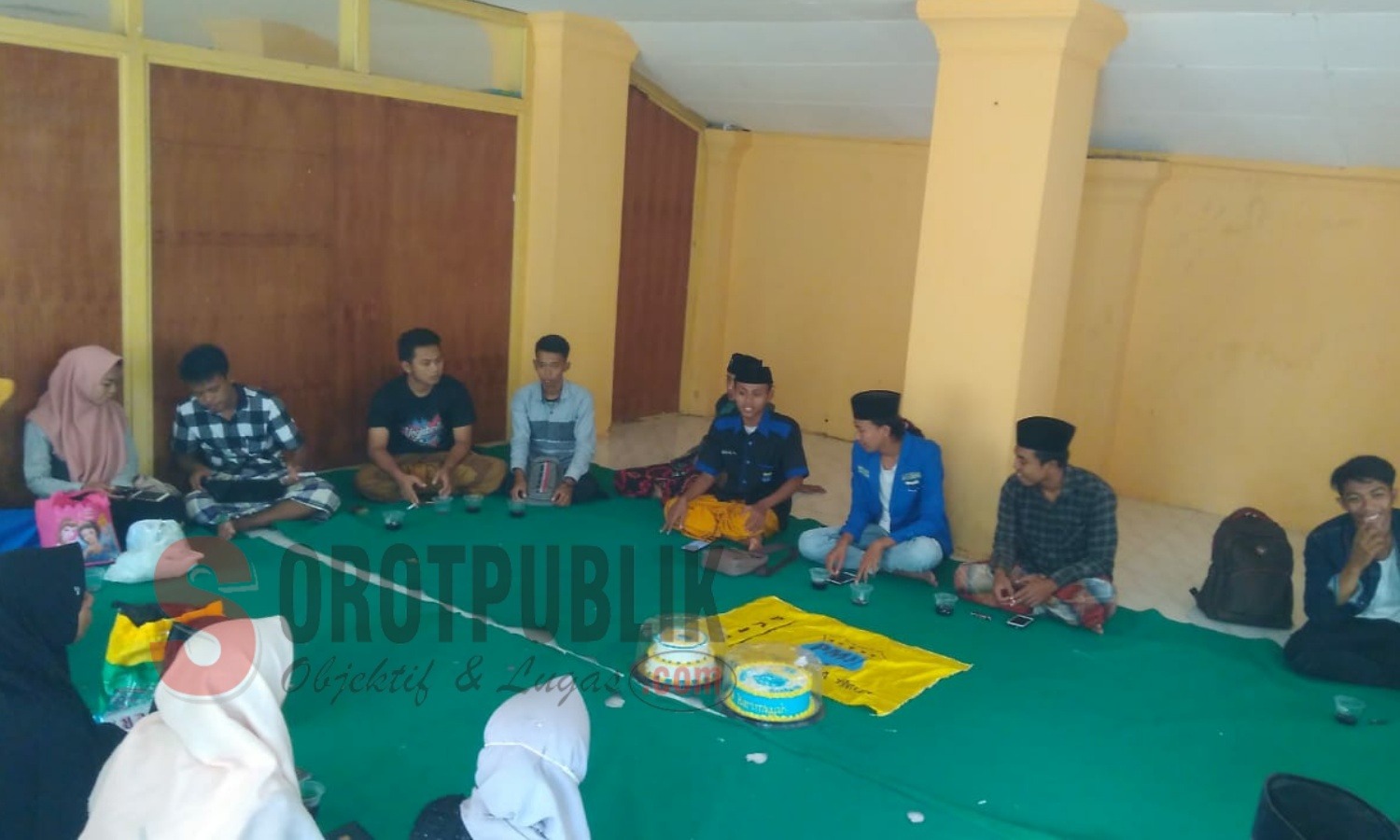 Suasana Perayaan Harlah PMII Nasional ke-59 sekaligus Hari Jadi PMII Al Karimiyyah yang ke-4, Minggu (28/04/2019). (Foto: Helmy for SorotPublik)