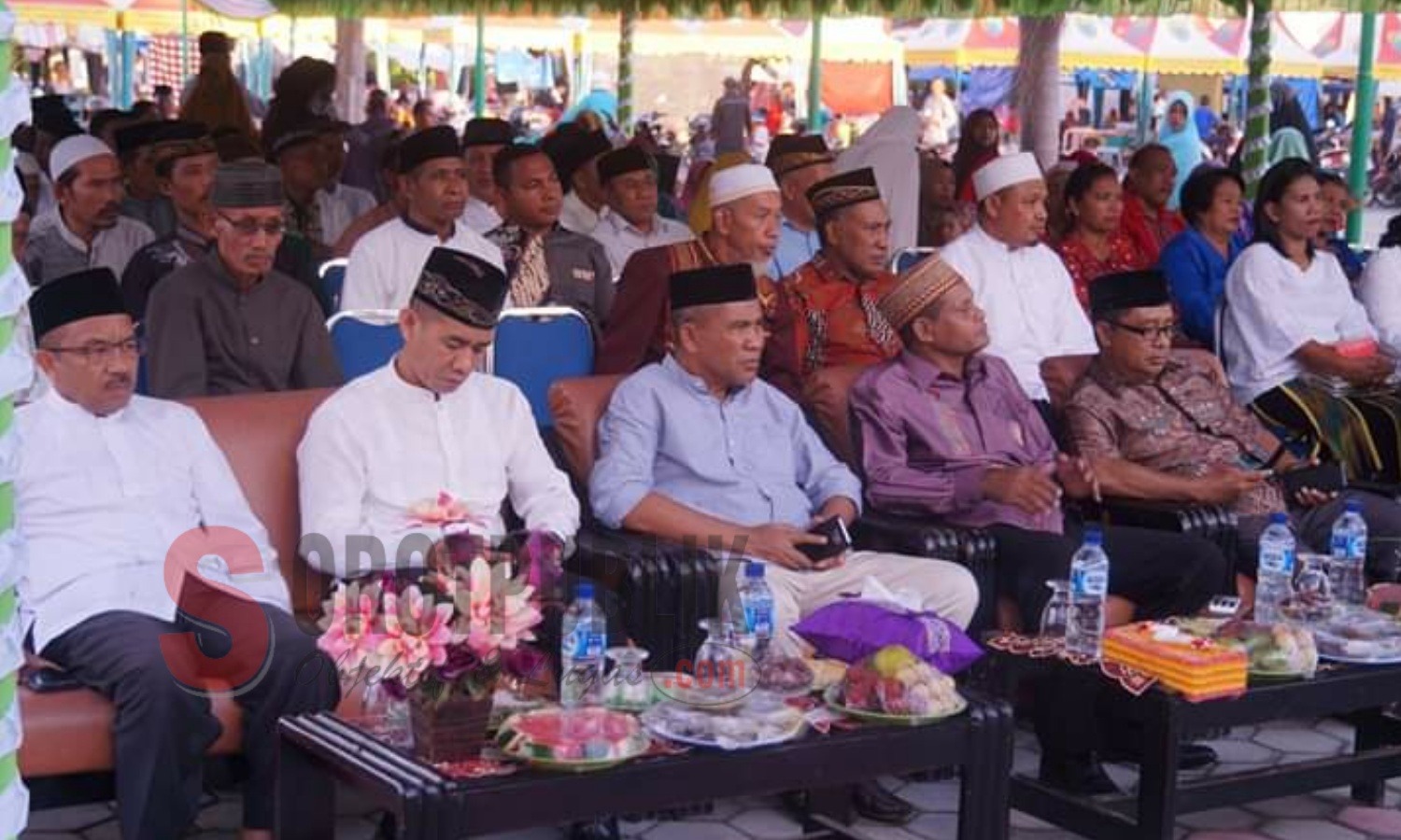 Suasana kegiatan Safari Ramadhan 1440 H oleh Pemkab Seram Bagian Barat (SBB) bersama warga Desa Waimital, Kecamatan Kairatu. (Foto: Fitrah/SorotPublik)