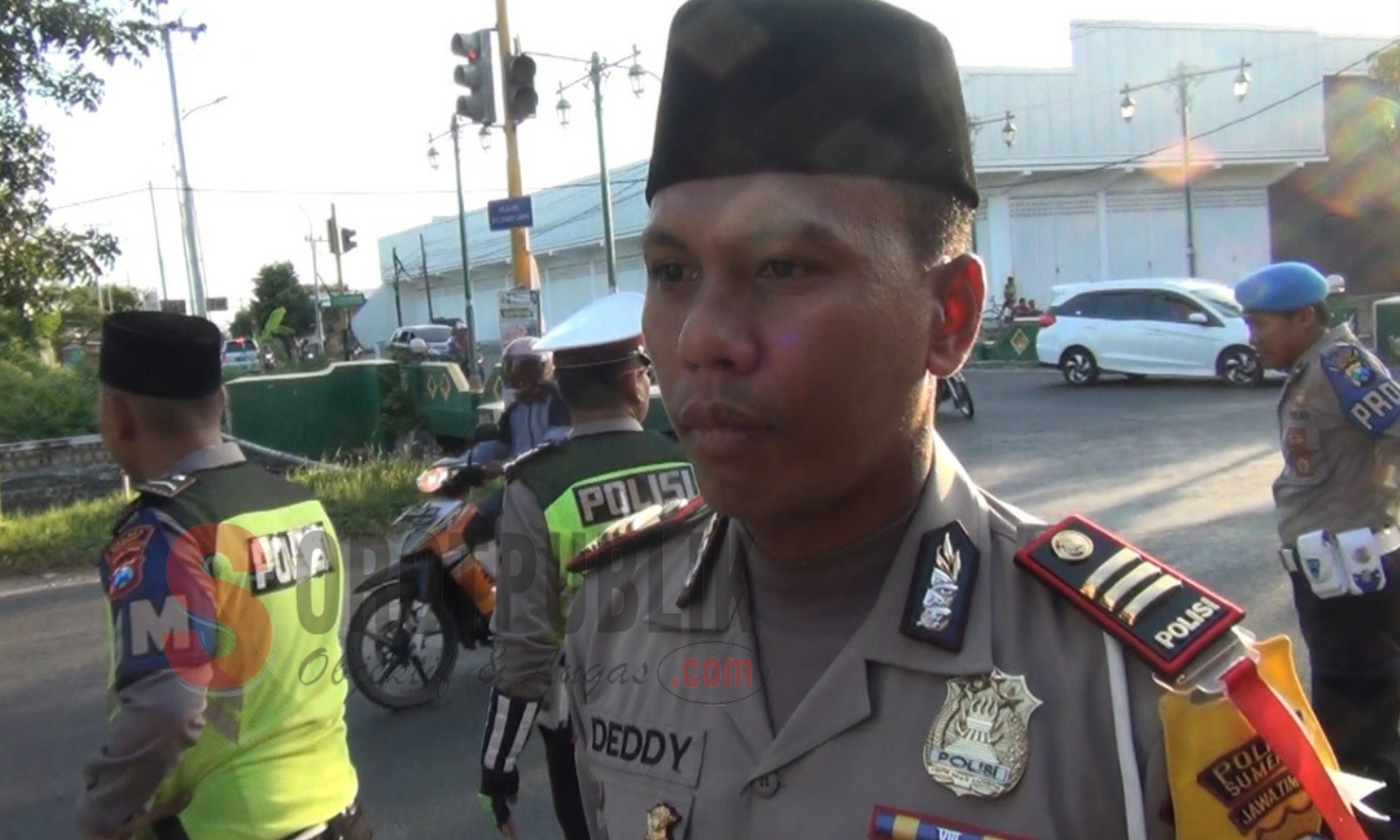 Kasatlantas Polres Sumenep, AKP Deddy Eka Apriyanto. (Foto: Hairul/SorotPublik)