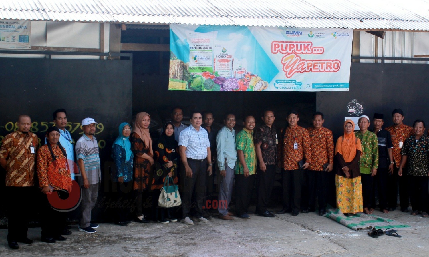 Tim Kemenko Perekonomian saat melakukan Monitoring dan Evaluasi Penerapan Kartan di Sumenep, Selasa (14/04). (Foto: for SorotPublik)