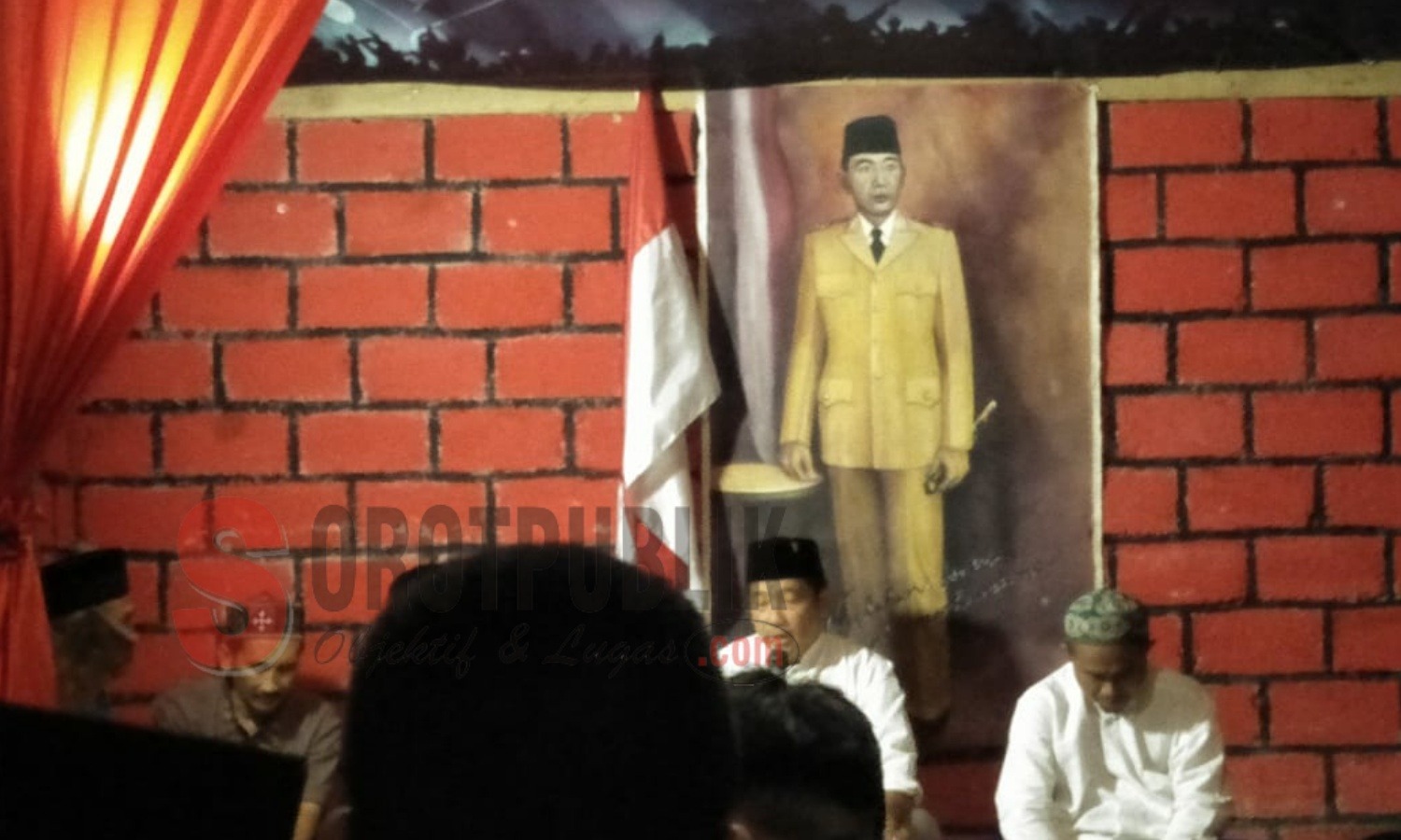 Suasana Haul Perdana Bung Karno di Kecamatan Sukorambi, Kabupaten Jember. (Foto: Nurul H/SorotPublik)