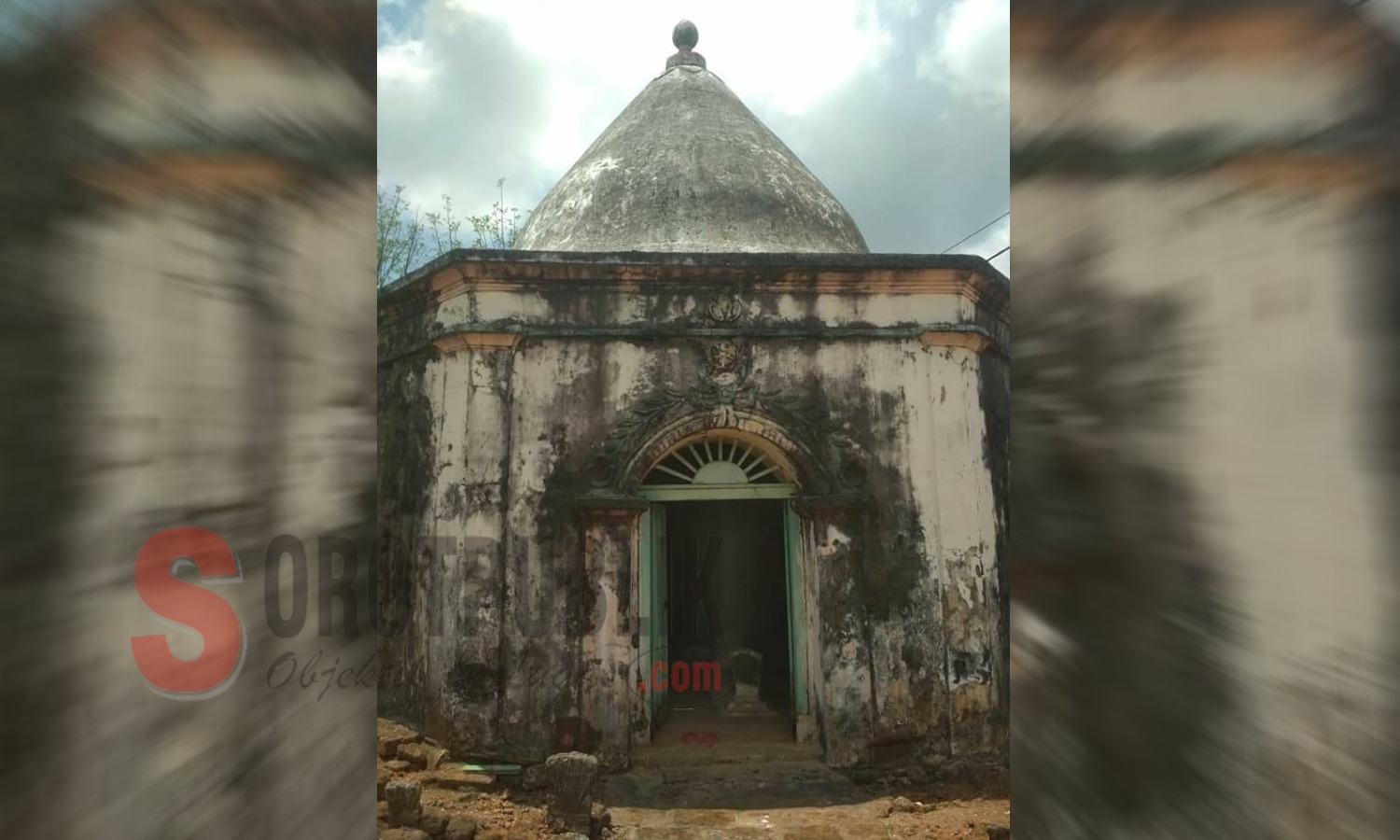 Kubah Kiai Tumenggung Mangsupati di Komplek Asta Patih Mangsupati Pamolokan, Kecamatan Kota Sumenep. (Foto Em Farmuz/SorotPublik)