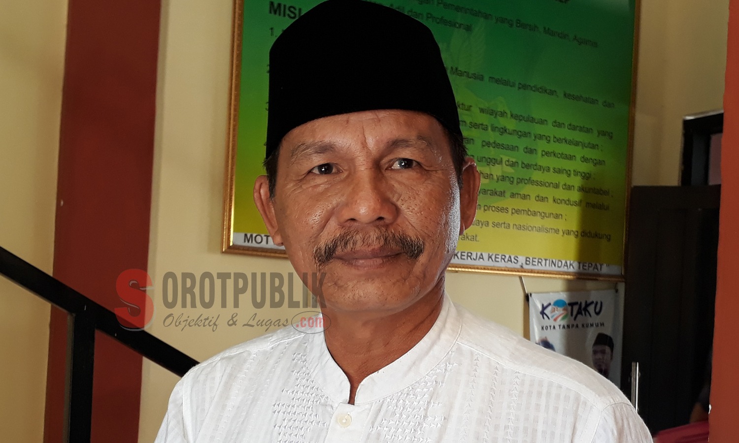 Moh. Jakfar, Kepala Dinas PU. Cipta Karya Kabupaten Sumenep, Foto (Heri/SOROTPUBLIK)