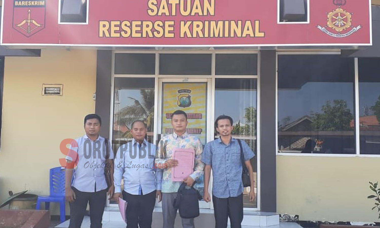 Sejumlah kuasa Hukum dari LBH Kabupaten Sumenep, Foto (Horri)