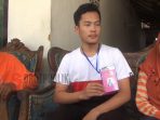 Naufal di dampingi kedua orang tuanya, saat wawancara dengan sejumlah awak media Naufal di dampingi kedua orang tuanya, saat wawancara dengan sejumlah awak media