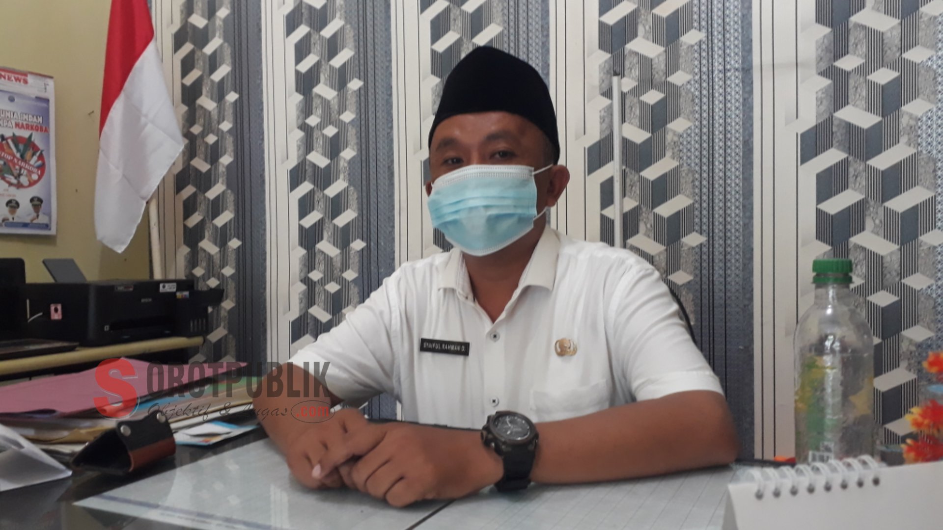 Syaiful Rahman, Kepala Sekolah SMPN 1 Sumenep.