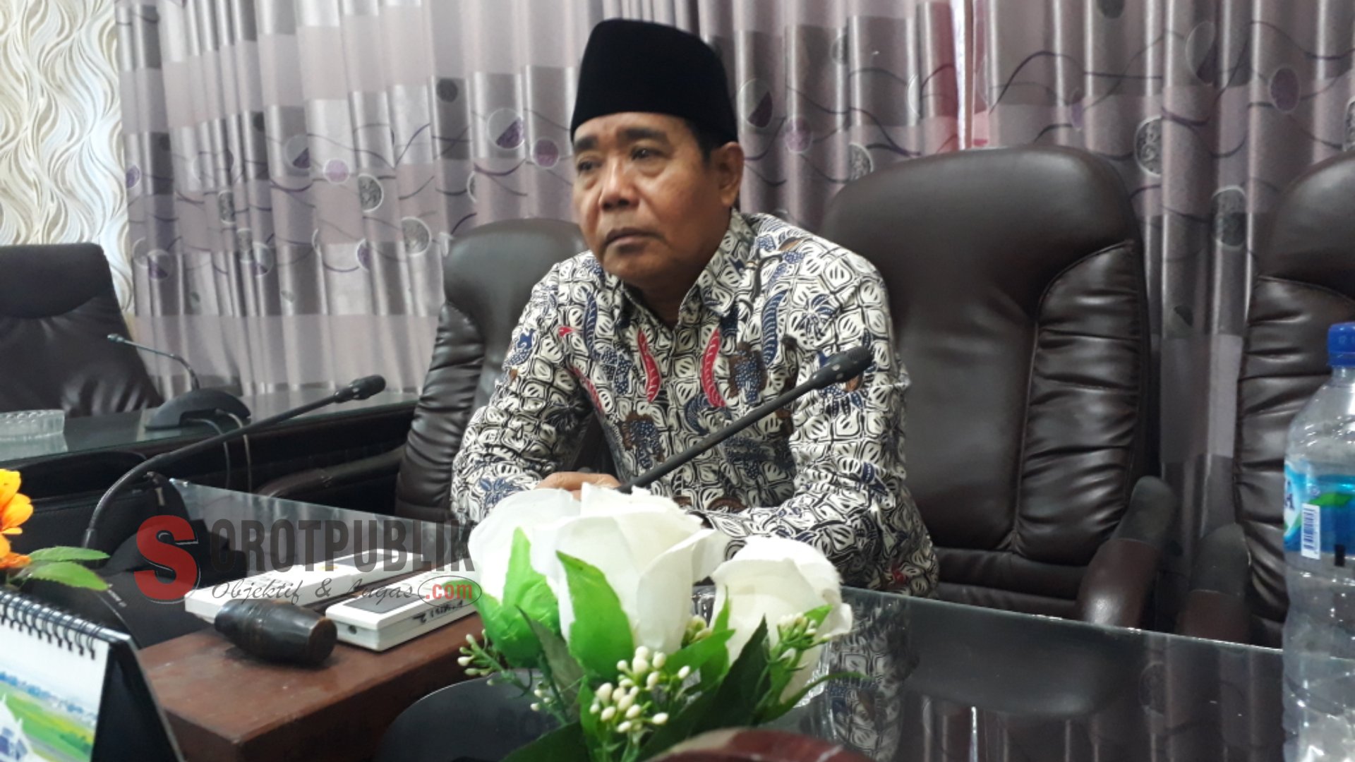 H. Moh. Subaidi, Ketua Komisi II DPRD Sumenep, Foto: Heri sorotpublik.com.