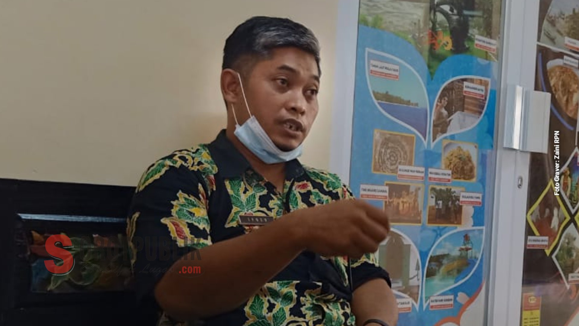 Syaifuddin, Pelaksana Harian (PLH) Bidang Pemuda dan Olahraga Disparbudpora Kabupaten Sumenep.