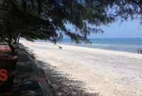 Kondisi Pantai Slopeng di tahun 2021.