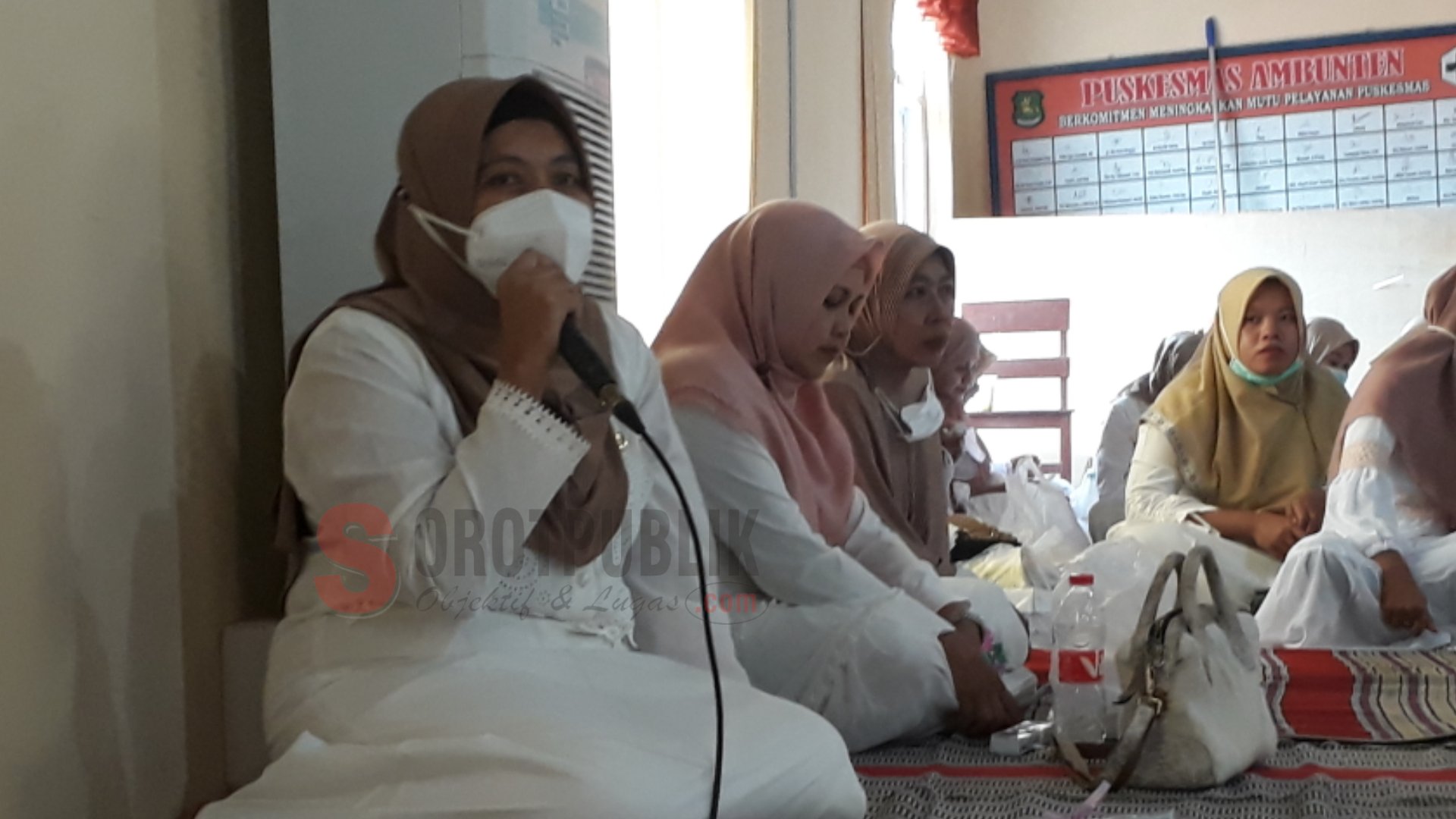 dr. Zulfa Ulin Nuha, saat menyampaikan sambutannya di acara maulid Nabi Muhammad SAW. 