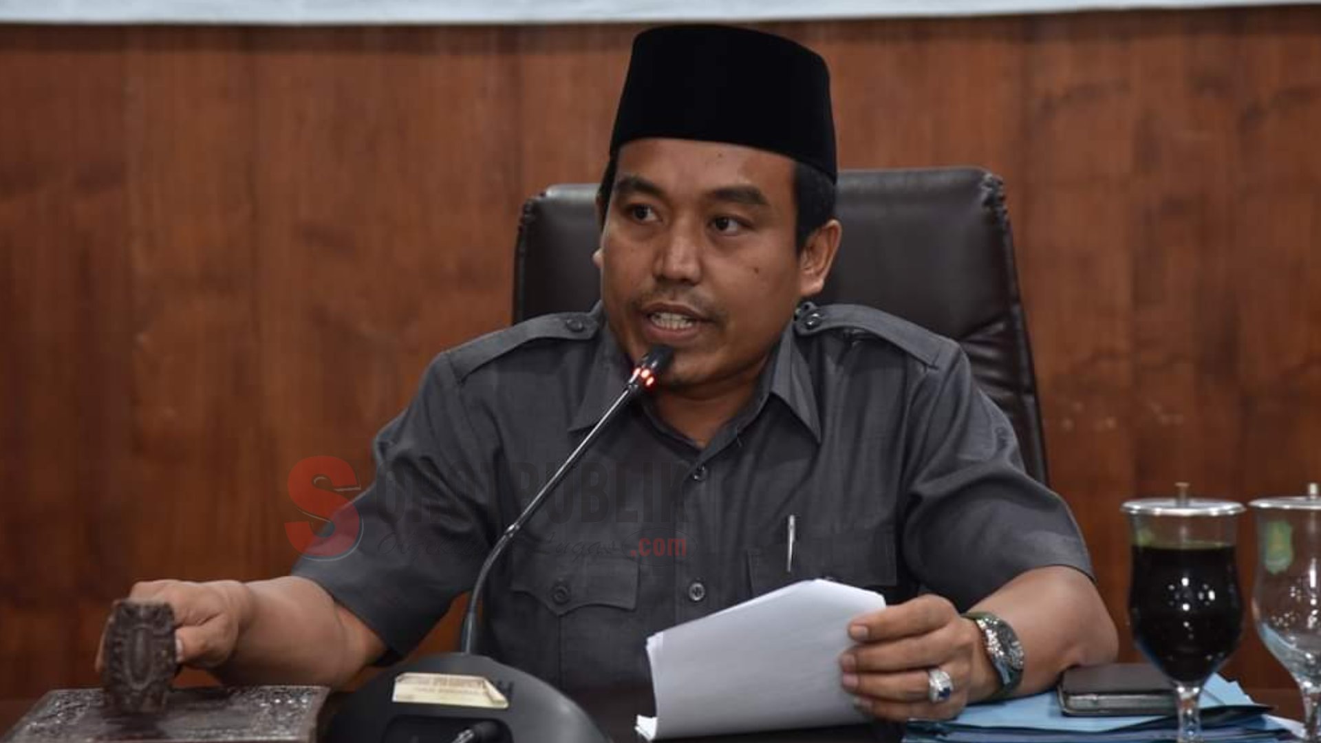 H. Indra Wahyudi, Wakil Ketua DPRD Sumenep.