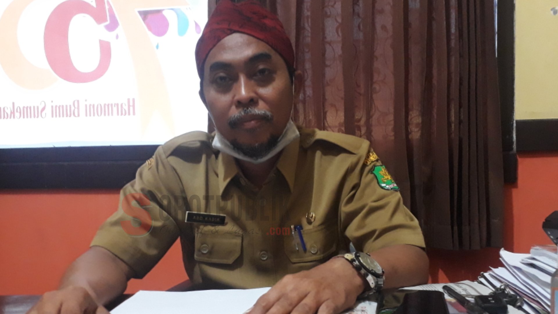 Abd. Kadir, Sekertaris BPBD Kabupaten Sumenep.