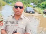 Anggota DPRD Buru Sidak Kerusakan Jalan Lintas Pro