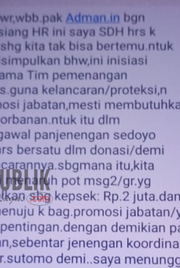 Modus Oknum Kepsek Diduga Lakukan Penipuan