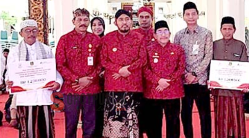 Pemkab Sumenep Salurkan Tunjangan Guru Ngaji