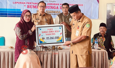 Bumdes Bunga Desa Gelar Musyawarah Desa dan Santunan Anak Yatim