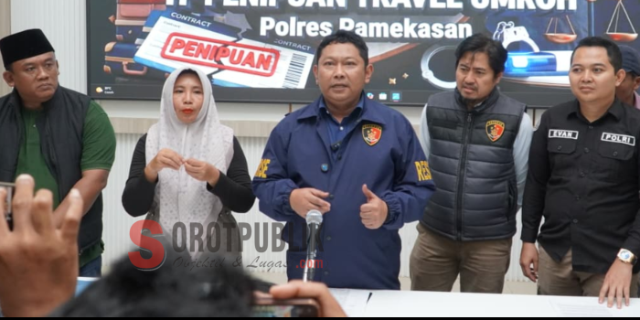 Pelaku Penipuan Umrah Diringkus Satreskrim Polres